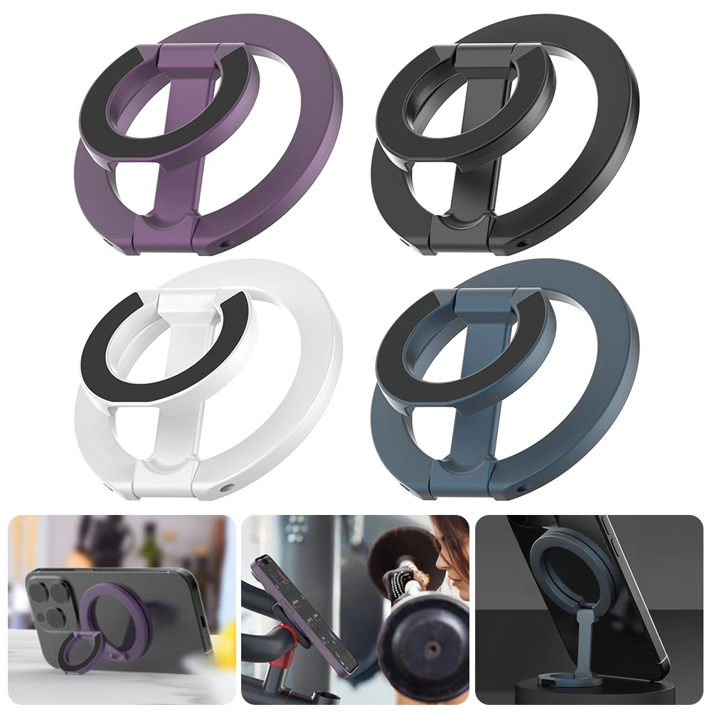 

Strong Magnets for Instants Snaps-On Hands-Free Phone Holder-Loop for Car Mount Desk Outdoor Vlogging for All Smartphones