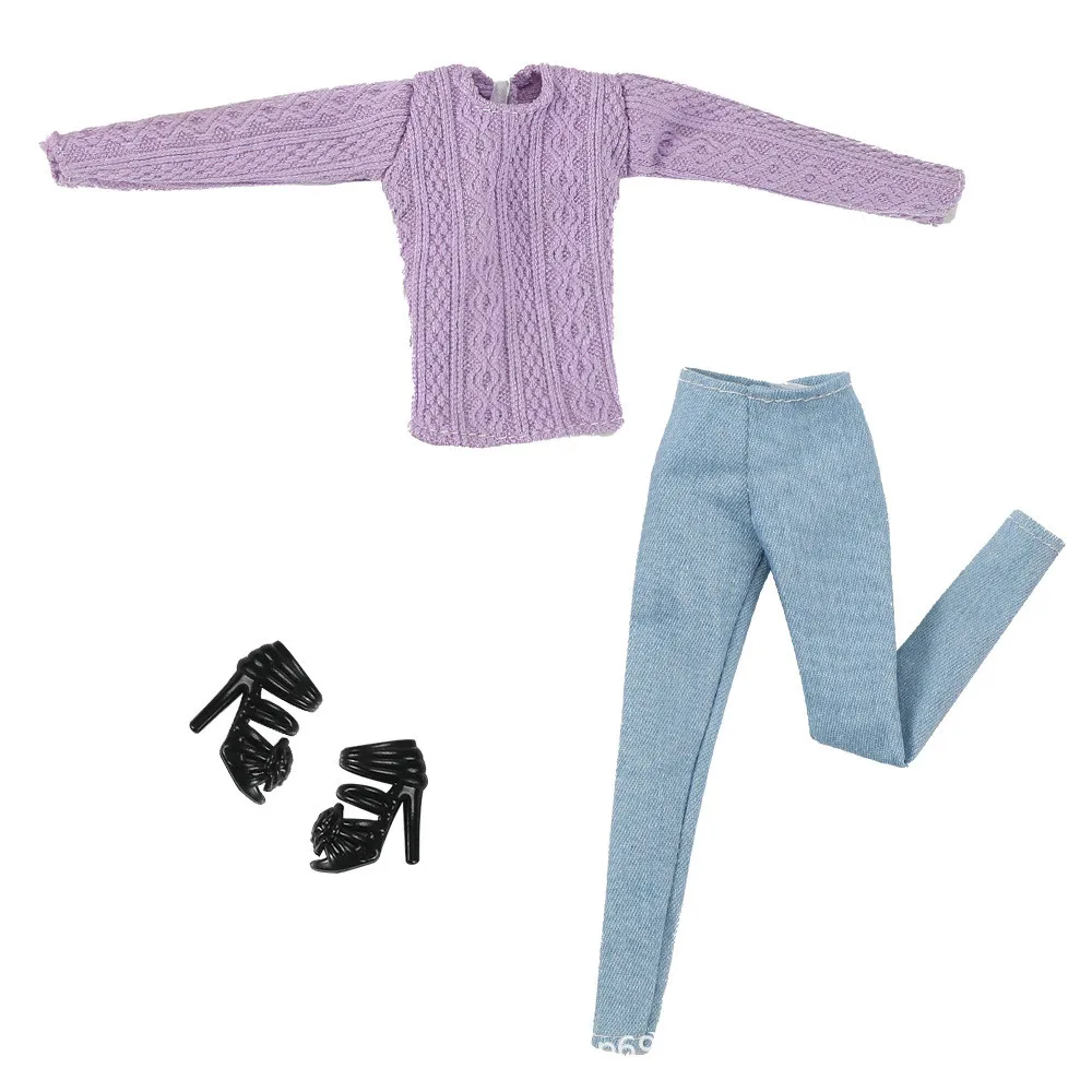 Doll's Clothes Suitable For 30cm Slimming Supermodel Body Clothing Set Toy DIY Dress-up Accessories
