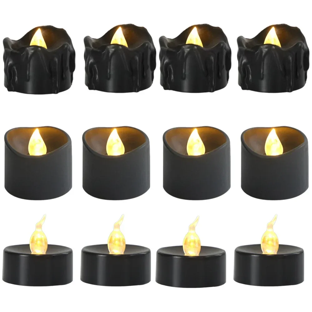 1 pz candele a LED candele a batteria batterie luci candele per creare un'atmosfera calda naturalmente sfarfallio luminoso