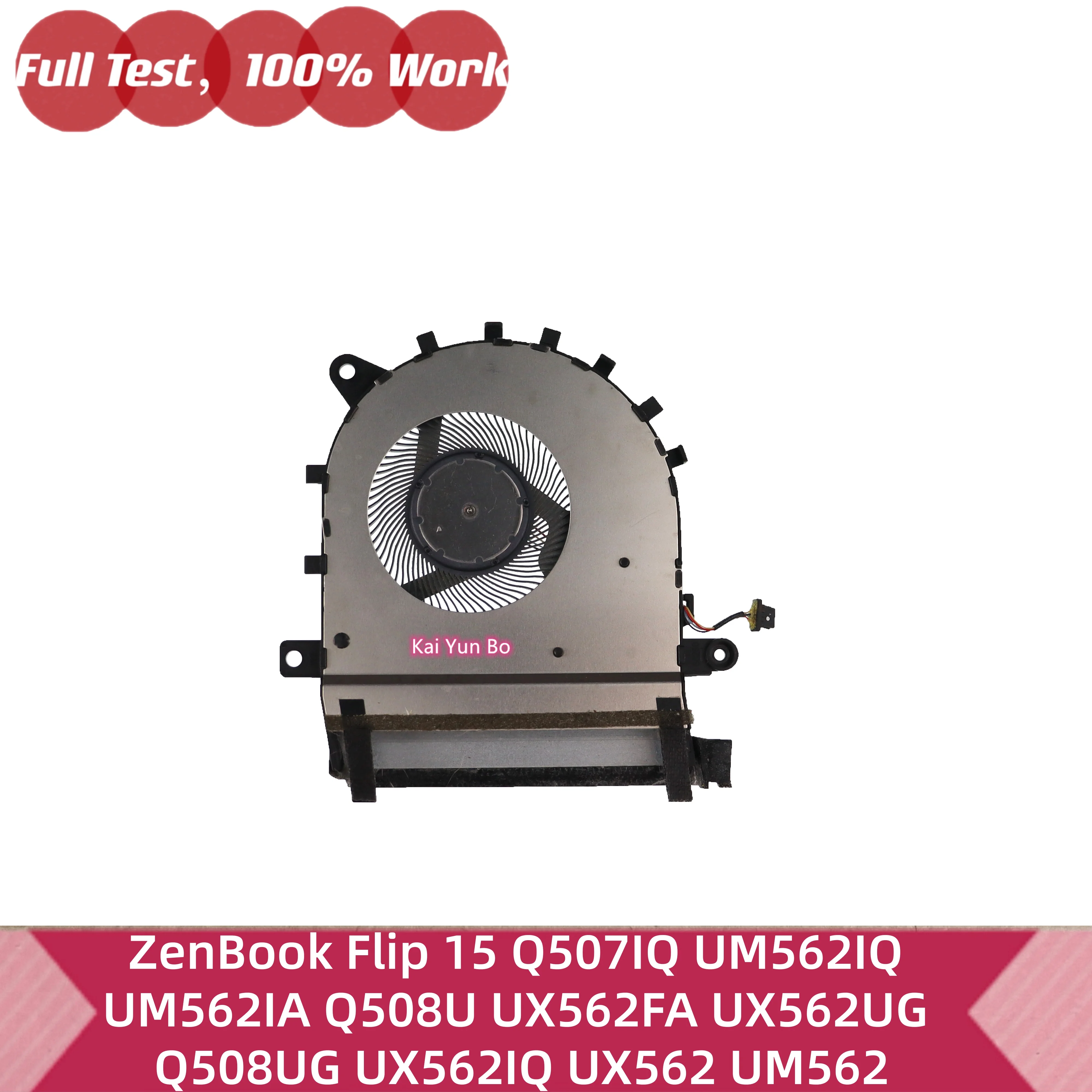 Ventilador de refrigeración para CPU de ordenador portátil, para ASUS ZenBook Flip 15 Q507IQ UM562IQ UM562IA Q508U UX562FA UX562UG Q508UG UX562IQ UX562 UM562