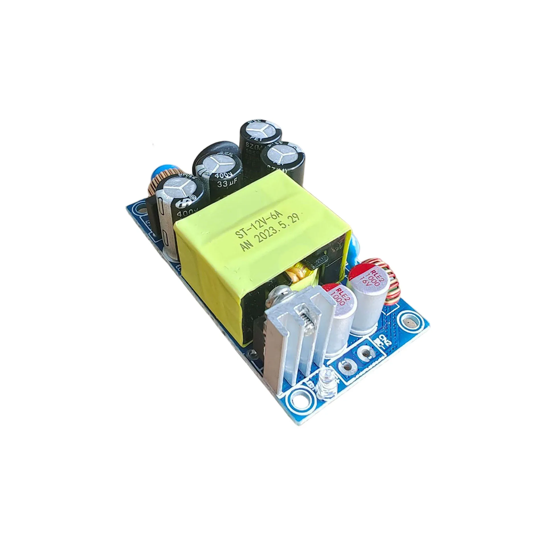 12V 6A Switching Power Supply Module AC110-240V to DC12V 6A Power Supply Board 72W High-power with Overvoltage Protection