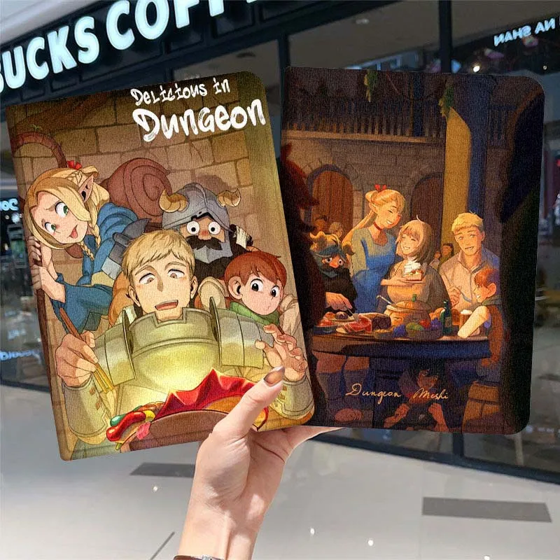 

Delicious in Dungeon Tablet Case For Samsung Galaxy Tab A A7 A8 A9 A11 S6 S11 Lite Plus 10.1 10.4 10.5 Inch