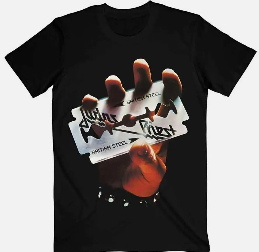 

Judas Priest British Steel T-Shirt Black New