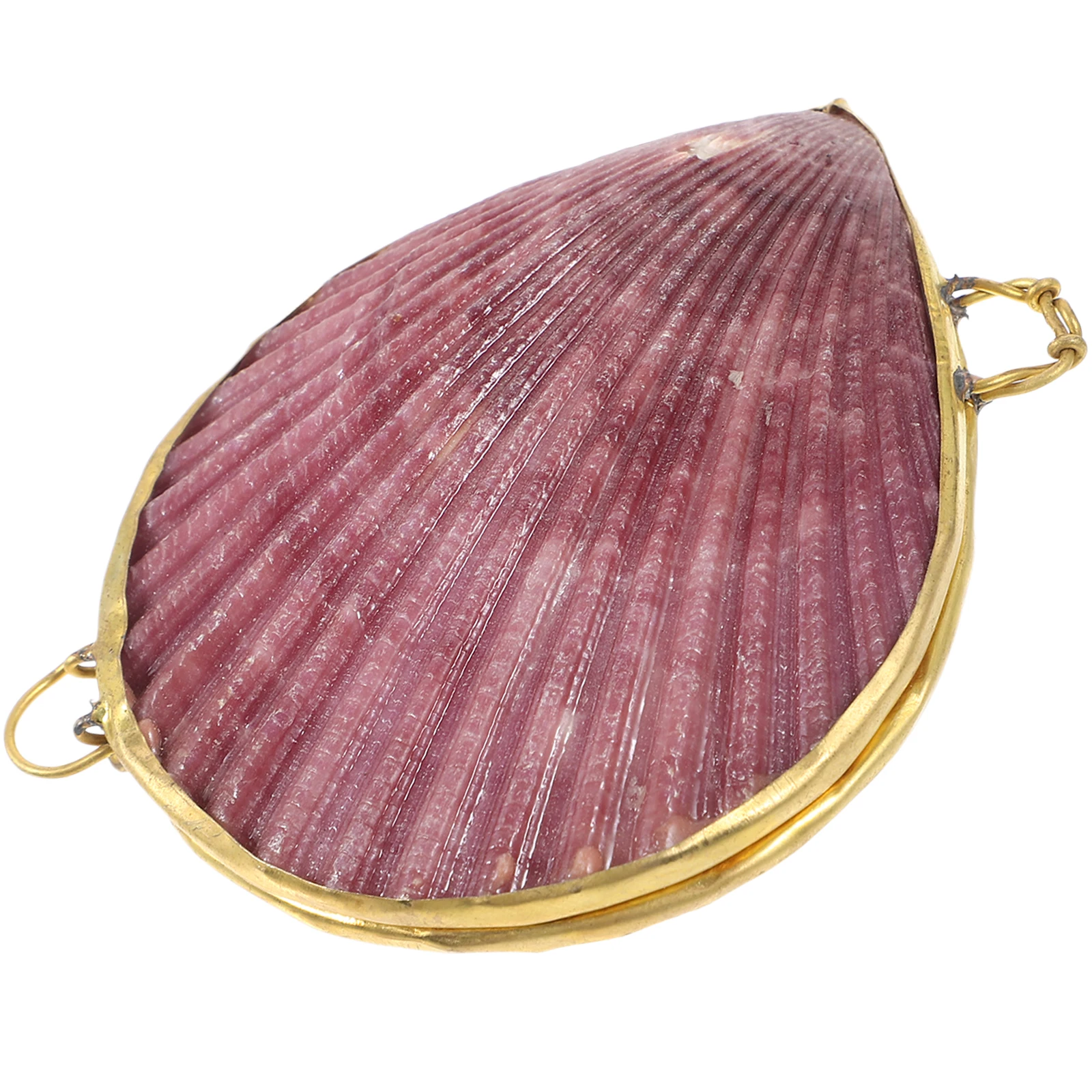 Seashell Jewelry Case Compact Trinket Storage Box for Small Accessories Elegant Shell Shaped Jewelry Holder Decorative Case