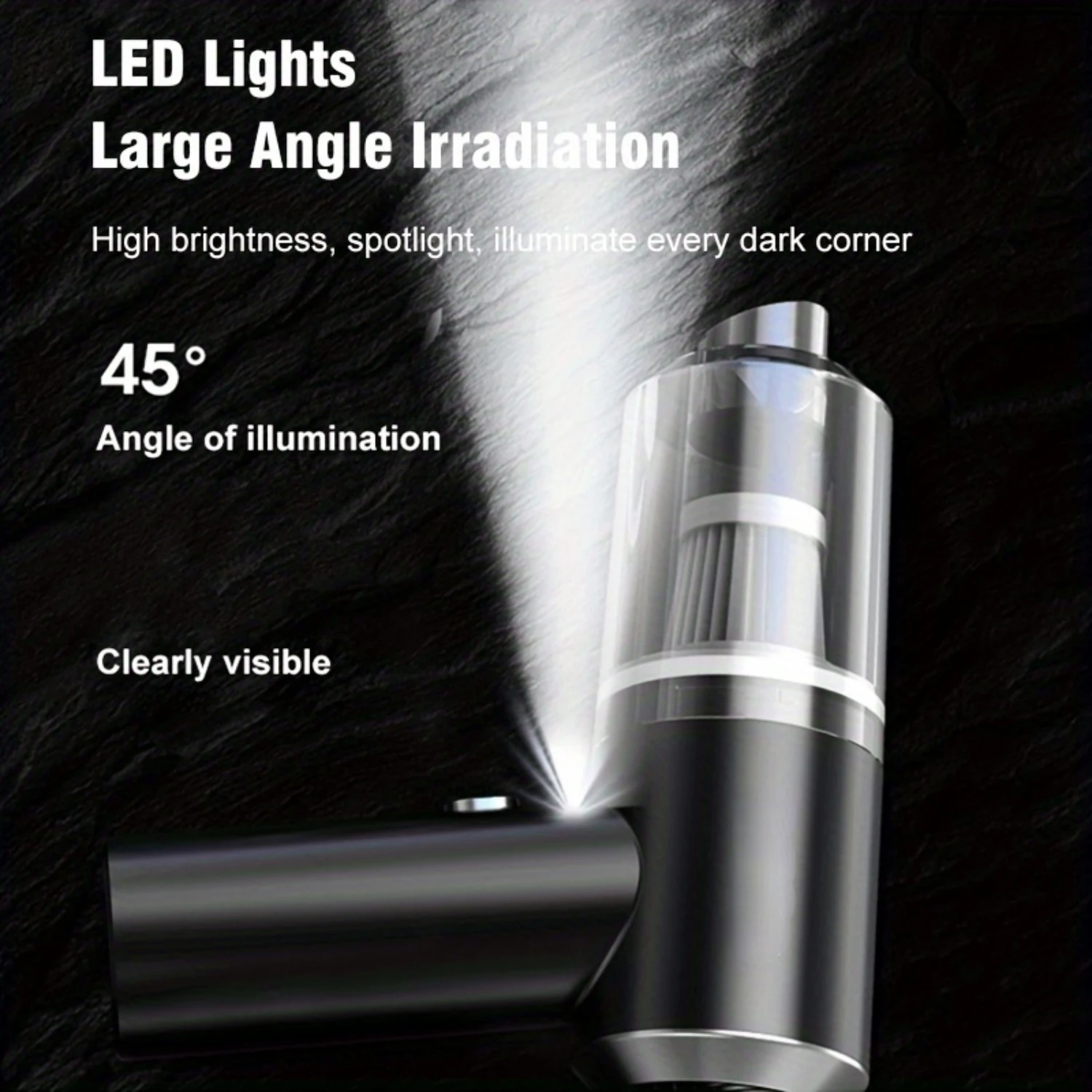 4000mAh Ultra-Power Handheld Vacuum | USB-C Rechargeable, Low-Noise for Cars, Pets &  Clean Everywhere