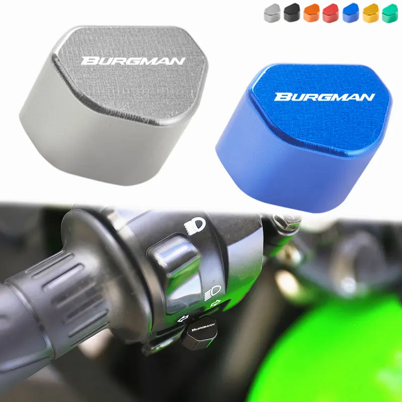 

Motorcycle turn signal switch button keycap Accessories For Suzuki BURGMAN 650 400 125 200 250 AN650 AN400 AN125 AN200