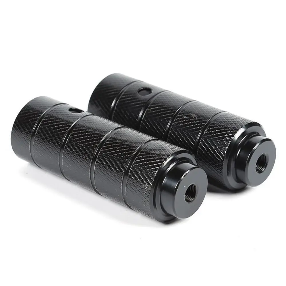 

1 Pair Anti-Skid Bike Footrest Lever Axle Pegs Easy To Install Aluminum Alloy Bicycle Rear Footrest Pedals Weight-bearing