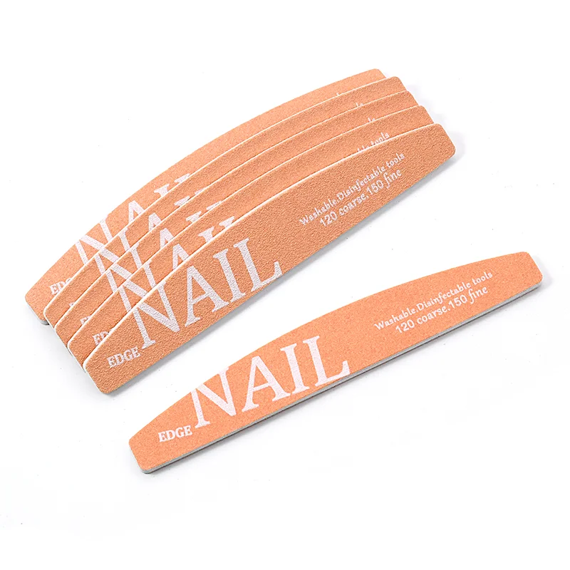 2 szt./5 szt. Profesjonalne pilniki do paznokci z motywem księżyca, zmywalne pilniki szlifierskie, buffer o gradacji 80/100, pilnik polerski, akcesoria i narzędzia do paznokci