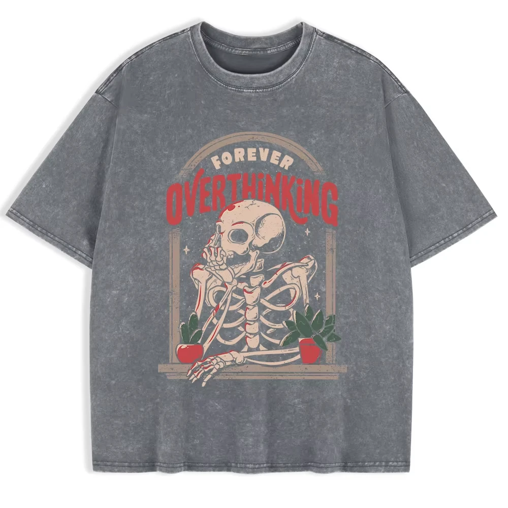 Women's Cotton T-Shirts With Distressed Effect, 