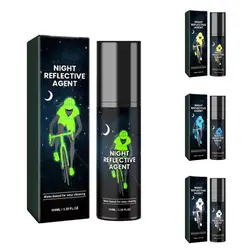 1pcs 100ml Night Spray Paint Glowing In The Dark Spray Paint For Bicycle Safety Reflective Glow Spray Paint For Clothes Bicycles