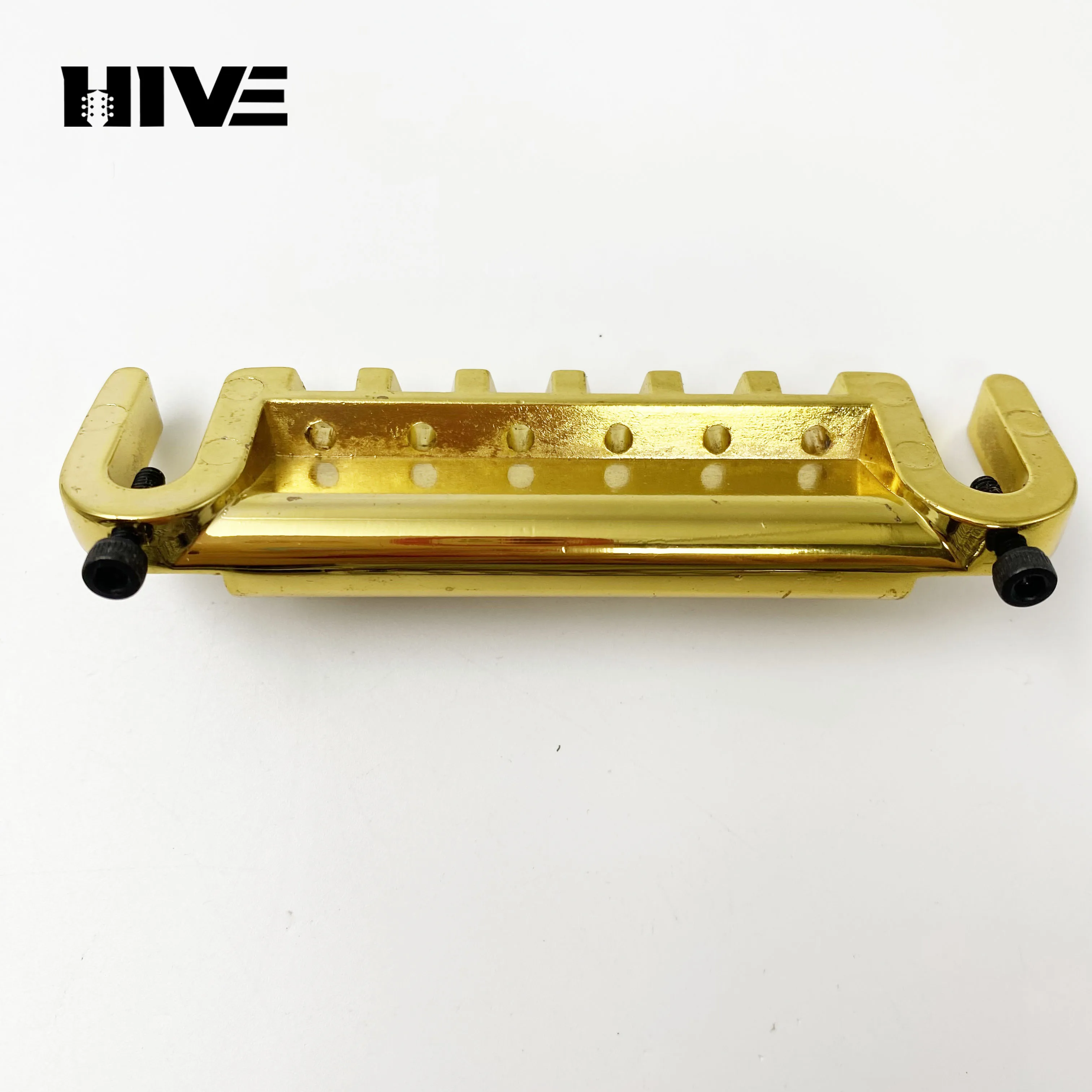 LP Electric Guitar Bridge Integrated LP Guitar String Bridge Electric Guitar Drawstring Plate - view 4