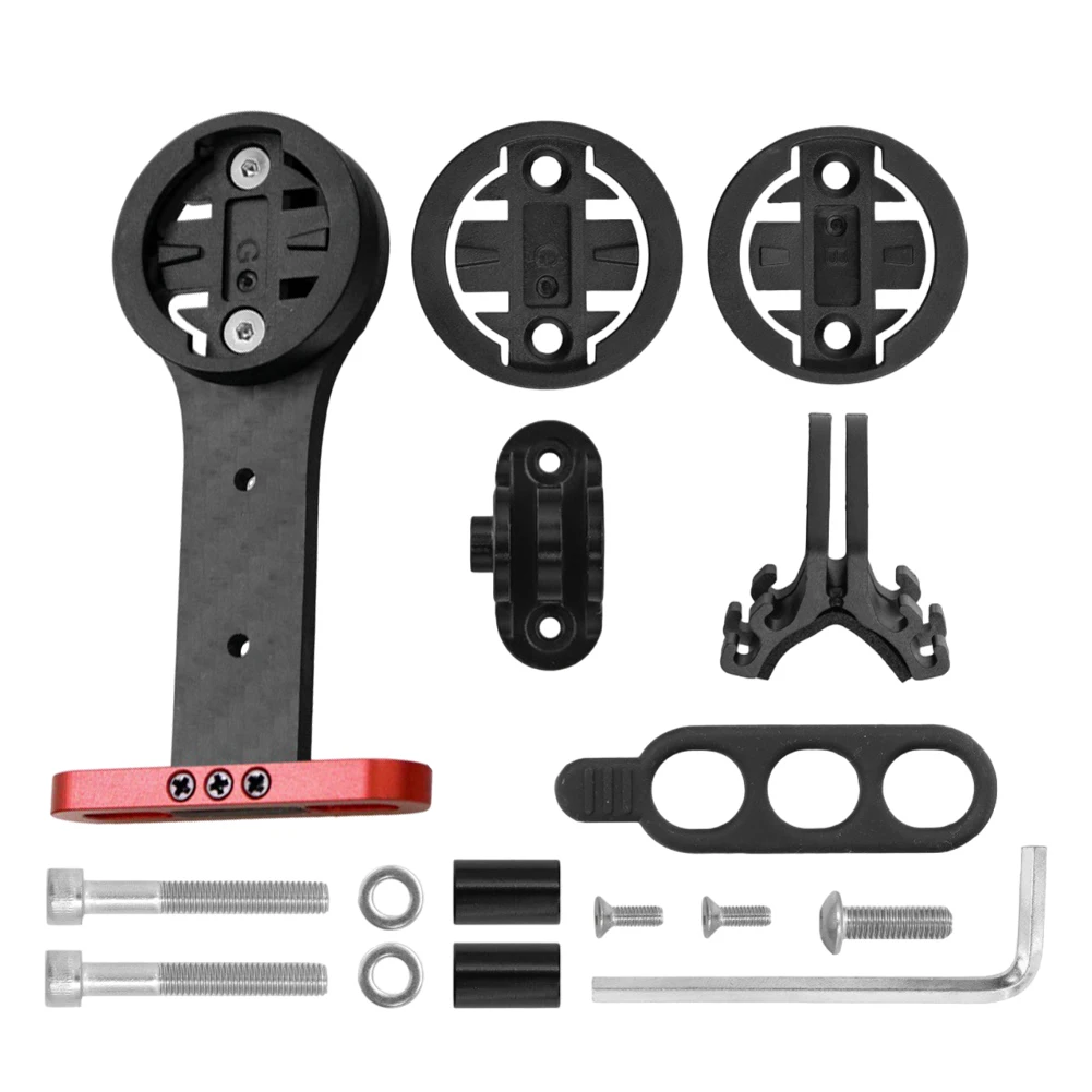 

Carbon Fiber Stand Handlebar Bracket Anti-corrosion Material Easy Installation Process Non-deformation Feature For Garmin Camera