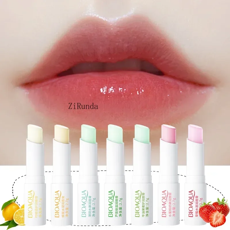 *Natural Moisturizing Jelly Peach Moisturizing Lipstick Anti Moisturizing Lip Care
