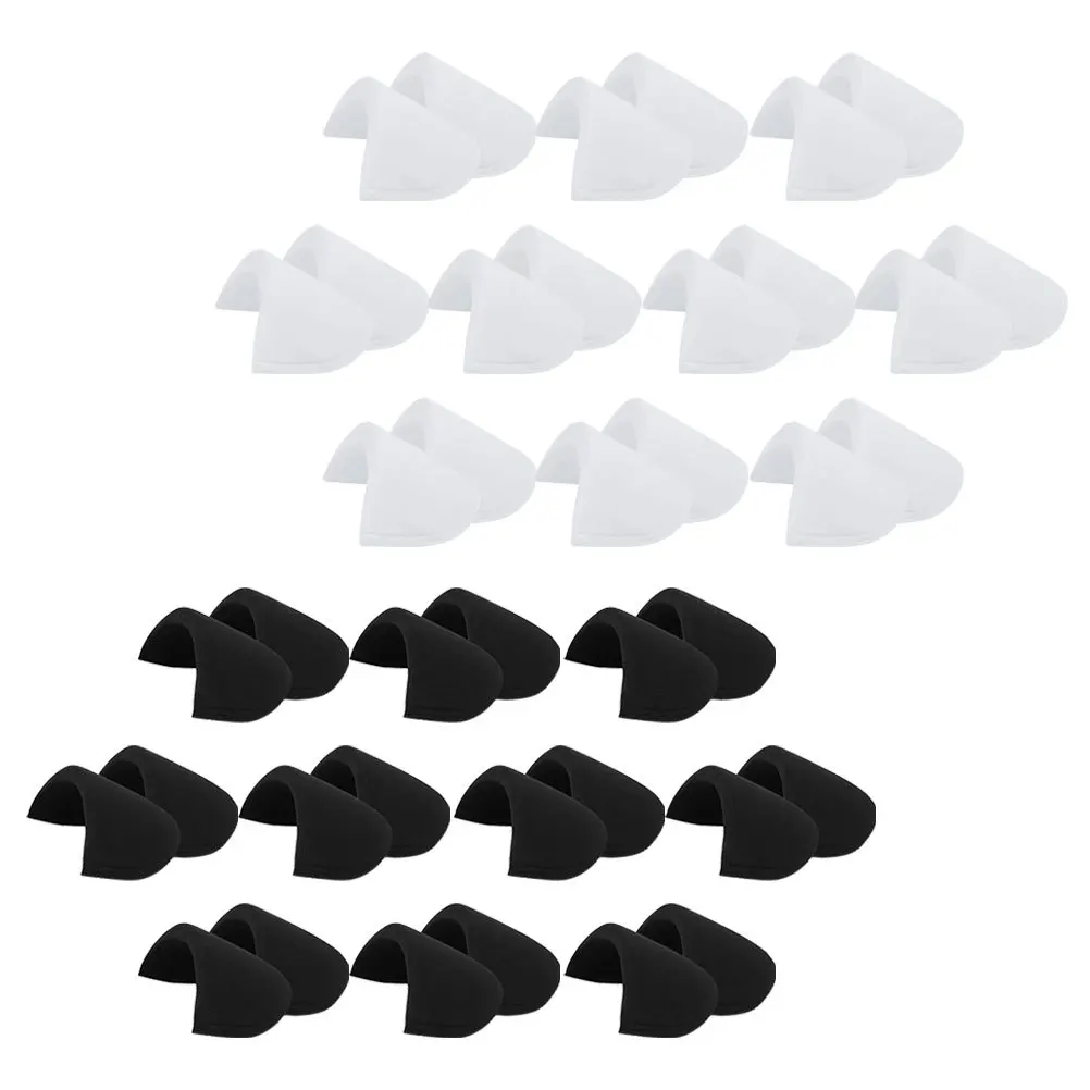 Coussinets rehausseurs d'épaule doux pour femmes, 20 paires, extensible, confortable, rembourrage d'épaule de remplacement pour chemisiers