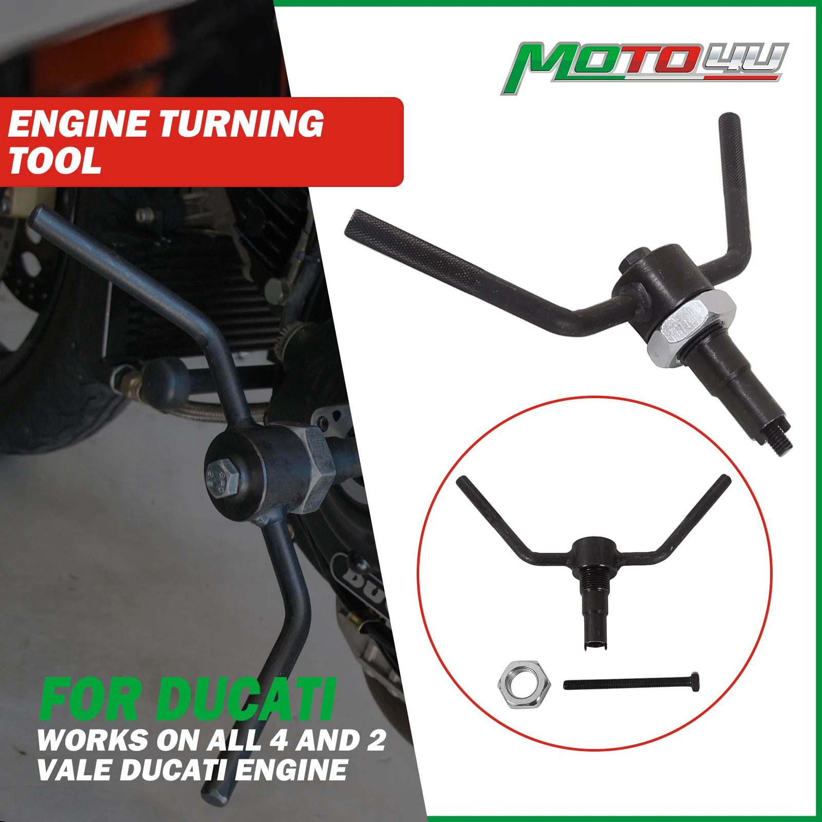 

Engine Turning Tool Crank Shaft For Ducati Motorbike Motorcycle Crank Crankshaft Turning Tools