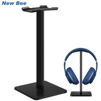 New Bee Z1 Headphone Stand Holder Aluminium Alloy Space Saving Gaming Headset Stand Rack Desktop Organizer Display Hanger