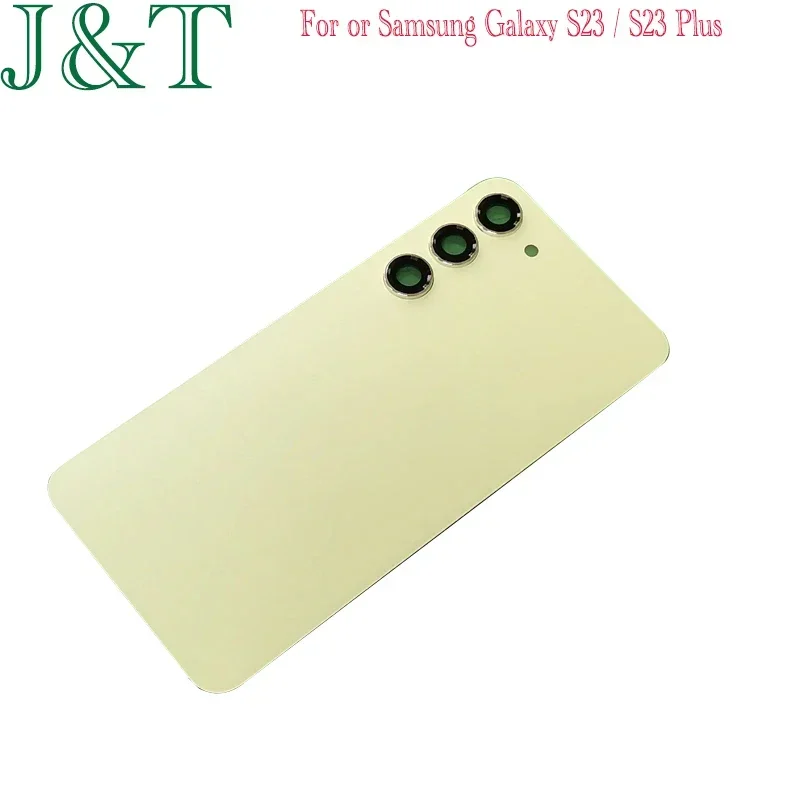 New Battery Back Cover For Samsung Galaxy S23 Battery Back Cover Glass Back Door With Camera