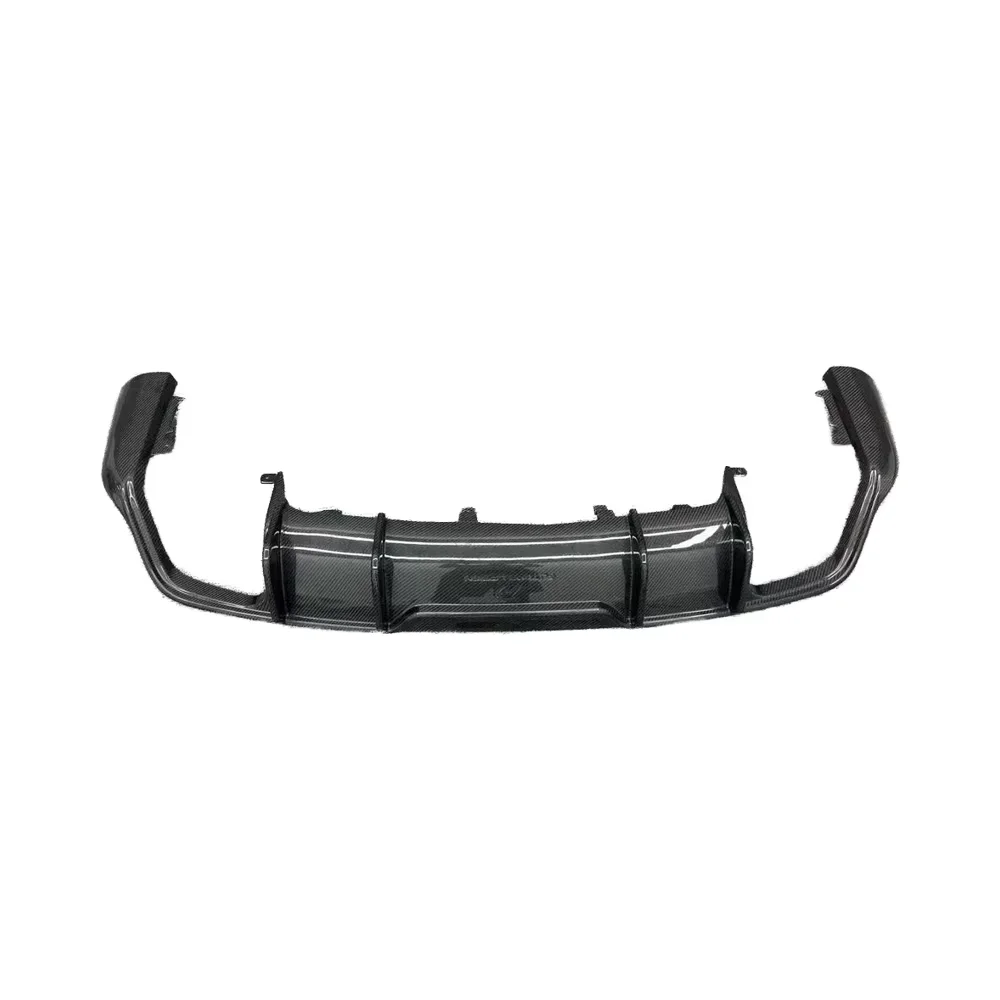 

New High-Performance Carbon Fiber Rear Diffuser for Porsche Cayenne 2018-2024 Easy Installation 1 Year Warranty