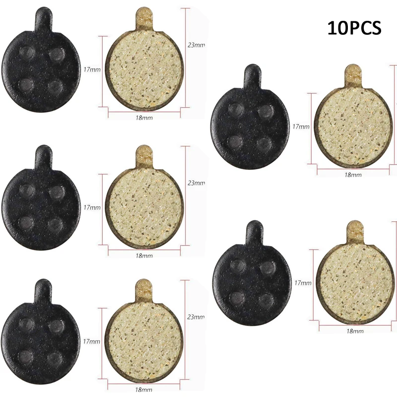 2/4/10/20 stücke Disc Bremsbeläge Für Mi Xiaomi Elektrische Roller M365 1S Pro Pro2 Ersatz teile Kit Halbmetallische Harz 18mm 20mm