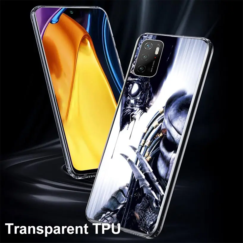 Alien Vs Predator Painted Case Phone Cover for Xiaomi Poco X3 Nfc X5 X6 X4 Gt F6 F5 Pro F4 F3 F2 M5S M5 M4 M3 5G Trend Fundas