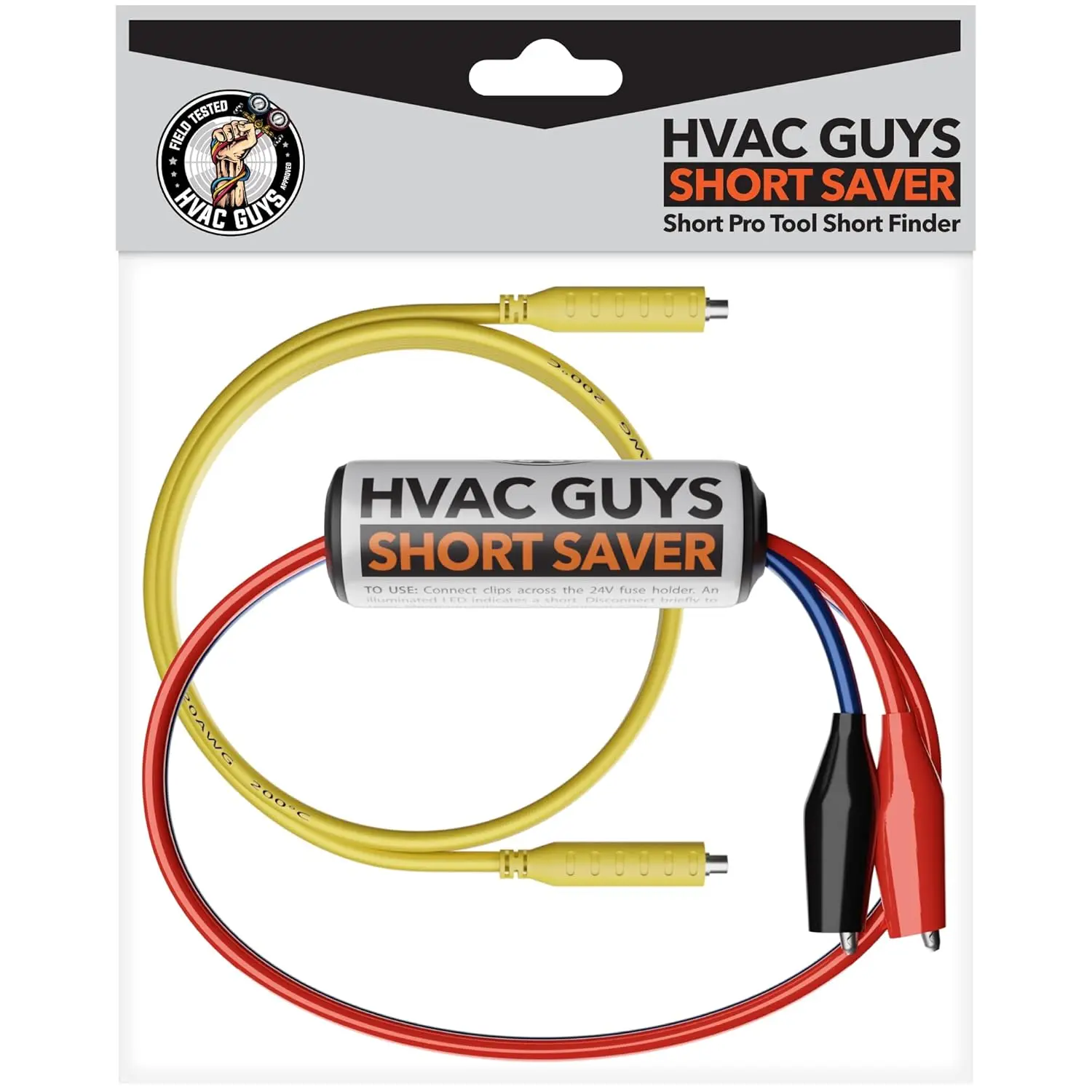 

Поиск короткого замыкания для 24 В переменного тока | 12-дюймовый провод с зажимами и магнитной перемычкой длиной 3 фута