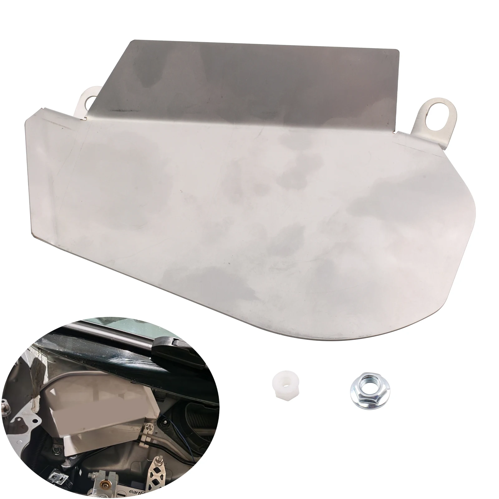 

Performance Cowl Splash Shield Engine Hood Water Deflector For 2009+ Nissan R35 GTR