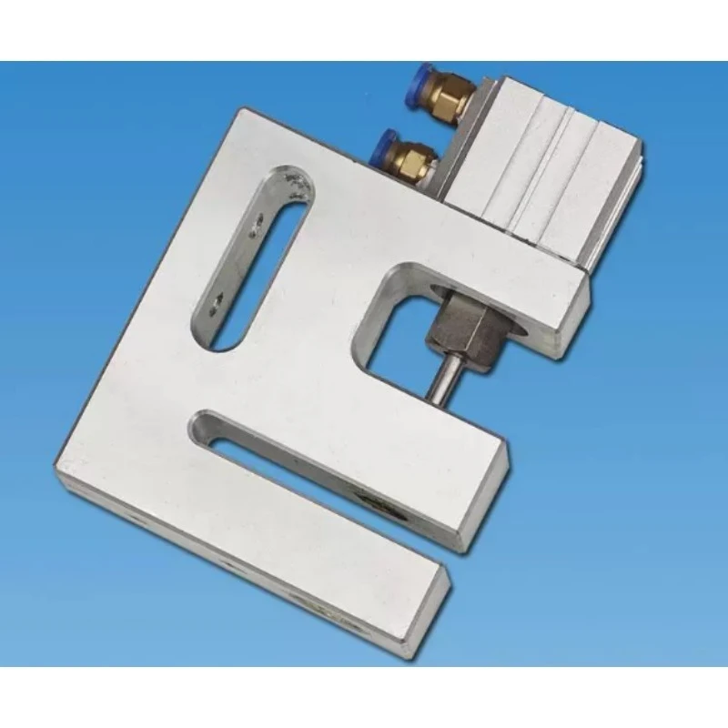 57mm Pneumatic Round Hole Puncher for Plastic Bag Machine, Air Punch Tool for Packaging Film
