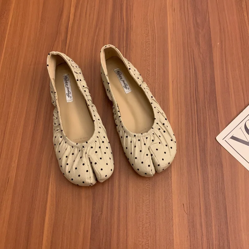 

Женские туфли с раздельным носком 2026: повседневные лоферы, мягкие мокасины, модные туфли таби, ниндзя, Мэри Джейн, женская обувь