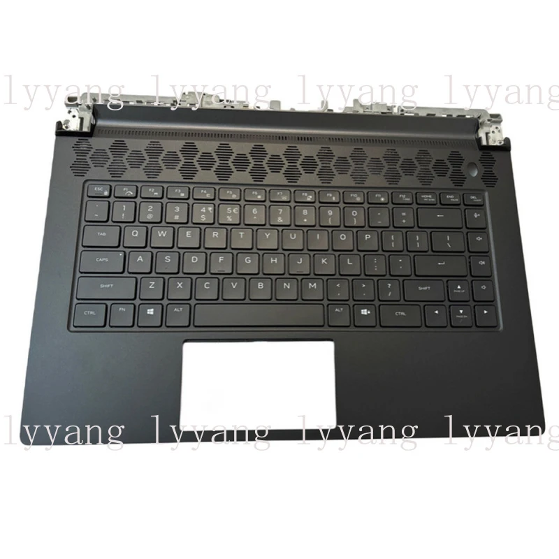 f  For Dell Alienware M15 R5 R6 Palmrest Upper Case WIth KeyBoard 00P3H1 0P3H1