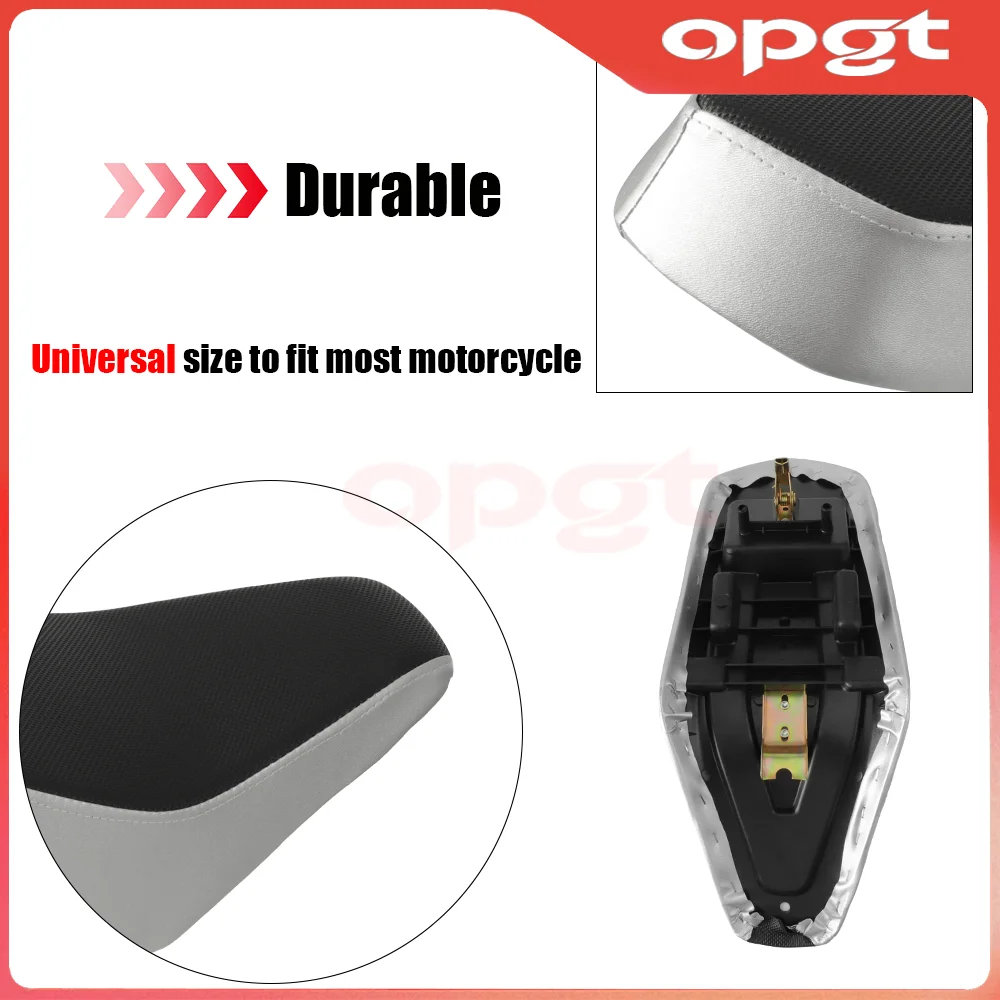 OPGT ATV Seat Saddle 110cc 125cc 150cc 200cc 250cc Fit for Kawasaki Small Mars Model Chinese off-road 4-wheels vehicle Quad Bike