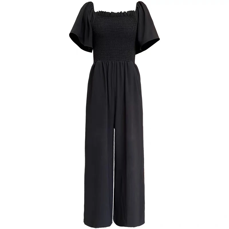 

Большие размеры, платье подружки невесты, повседневная модная женская одежда с широкими штанинами, уличные длинные брюки с высокой талией