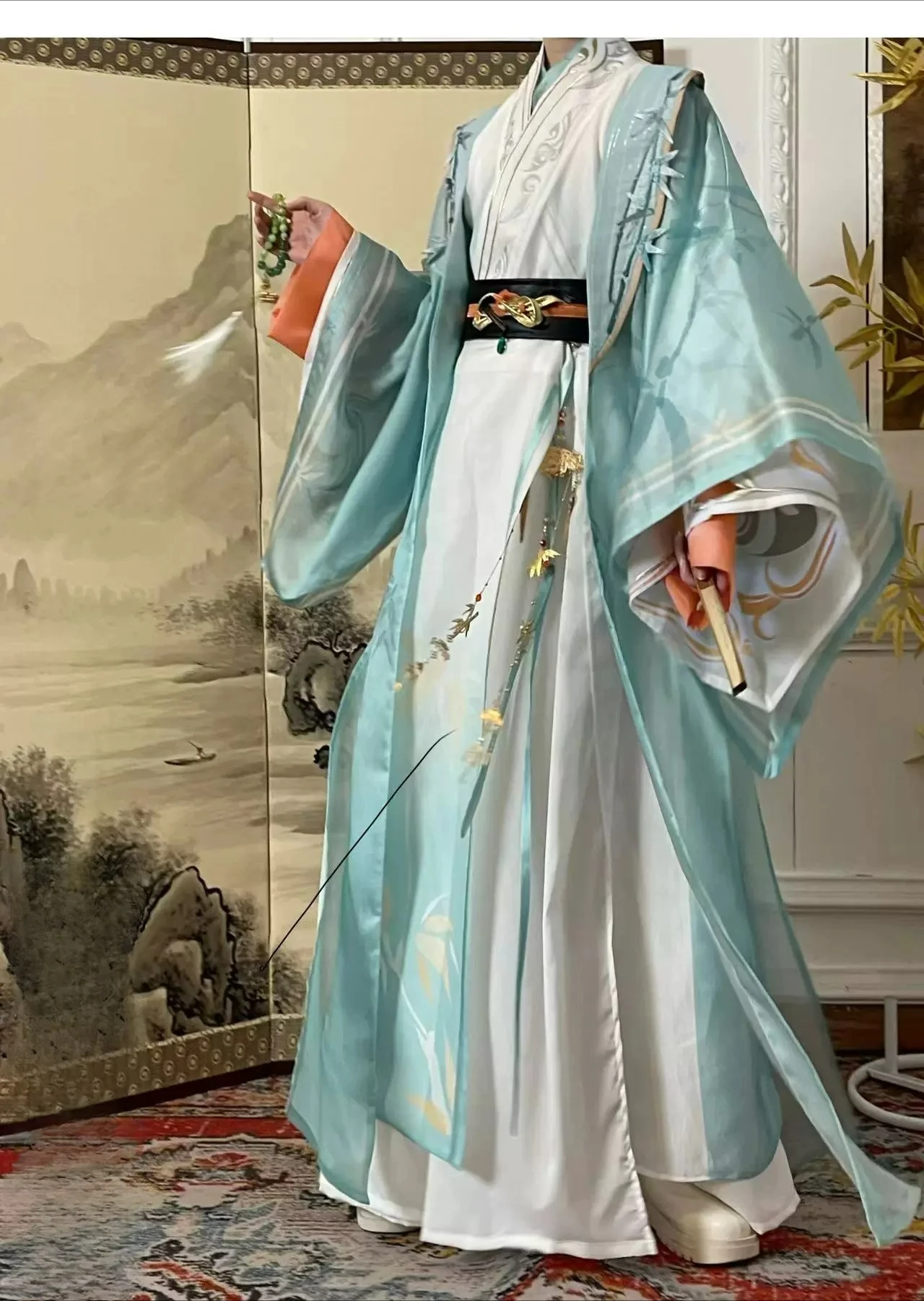 

Ashes of the Kingdom‌ Cosplay Ancient Style Hanfu Halloween Uniform Carnival Party Play Role Clothes