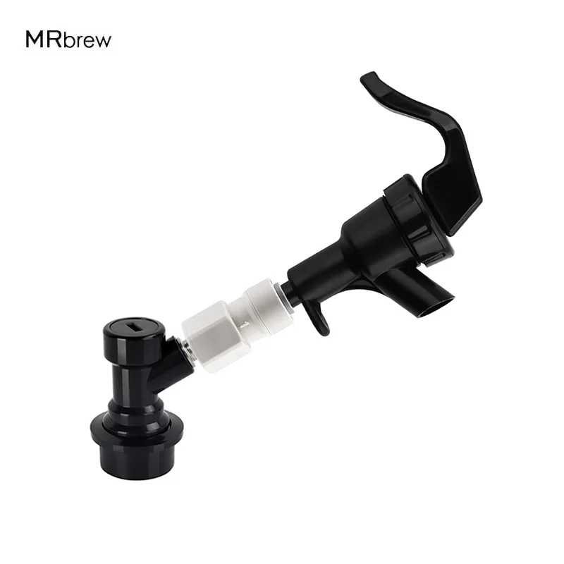 New Picnic Party Tap,Plastic Beer Faucet & Liquid Ball Lock & Quick Connector,Beer Dispenser For Homebrew /Beer Keg