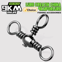 Giratorios de 3 vías, 25 ~ 50 Uds., aparejos de pesca giratorios, aparejos de bagre, aparejos de Surf de bagre de latón inoxidable, barril de pesca de agua salada