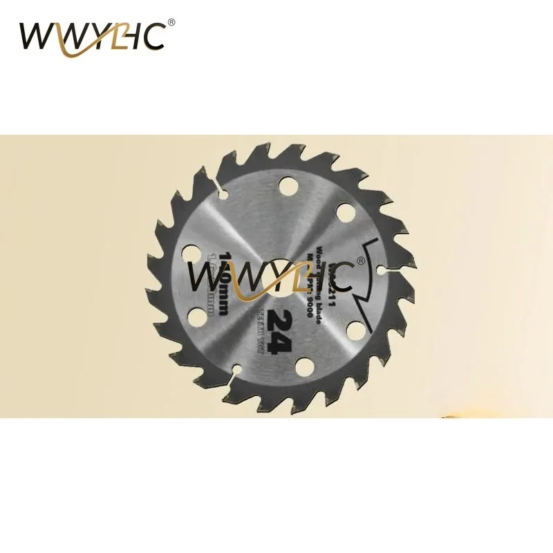 TCT Woodworking Saw Blade 120/140mm, Suitable for Portable Rechargeable Electric Wood Cutter