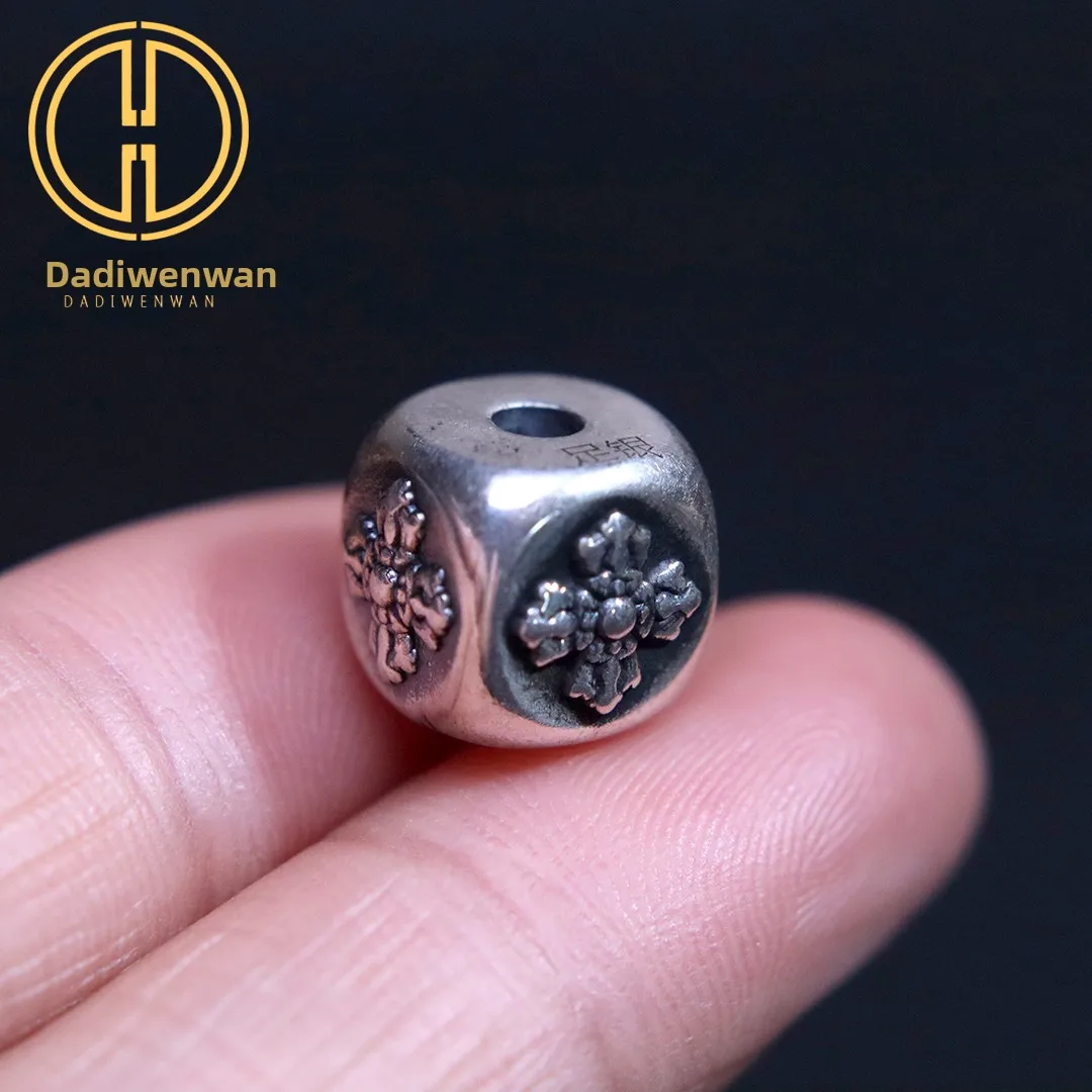 

999 Pure Silver Buddhist Seed Separator Bracelet String DIY Wen Play Accories Pure Silver Jewelry Faion Accories