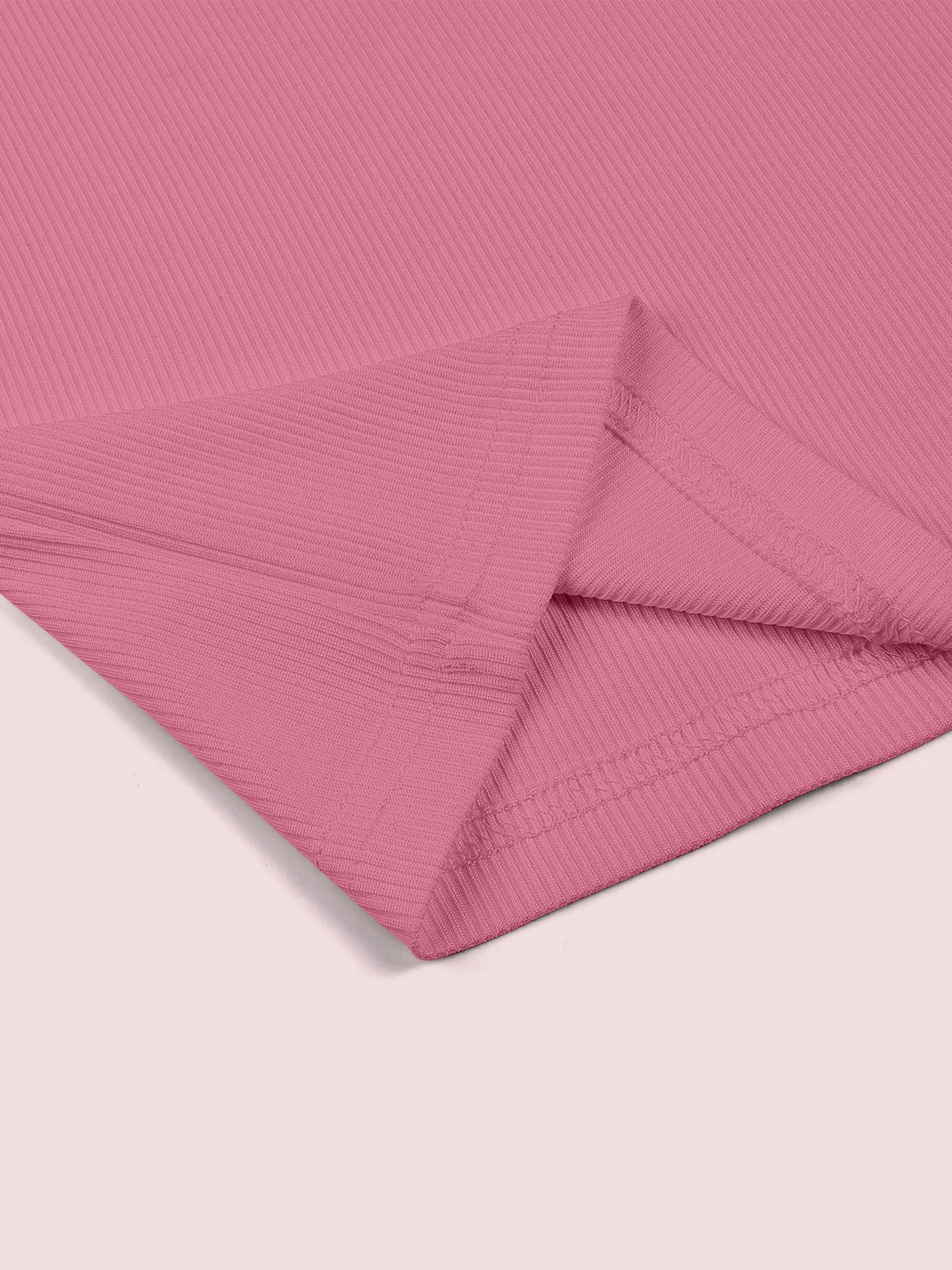 欧米風ハイウエストリブフレアロングパンツ 快適な伸縮性タイトスリムフィットパンツ レディース