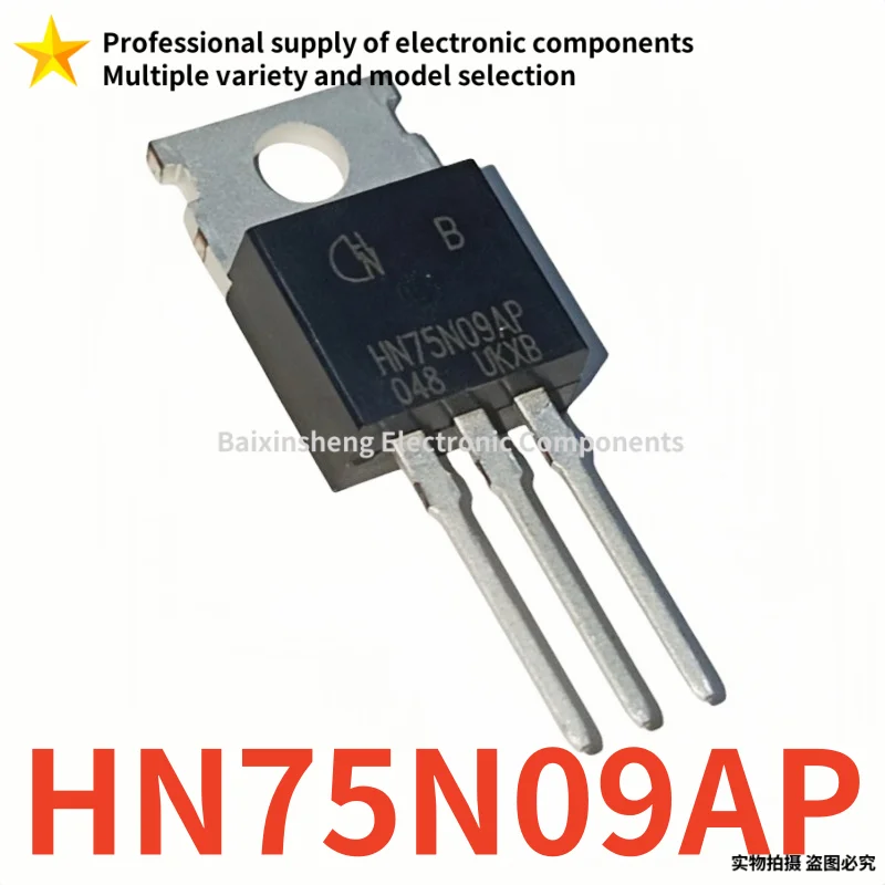 10PCS Brand new quality HN75N09AP  HN75N09  controller MOS field-effect transistor 75A 90V TO-220