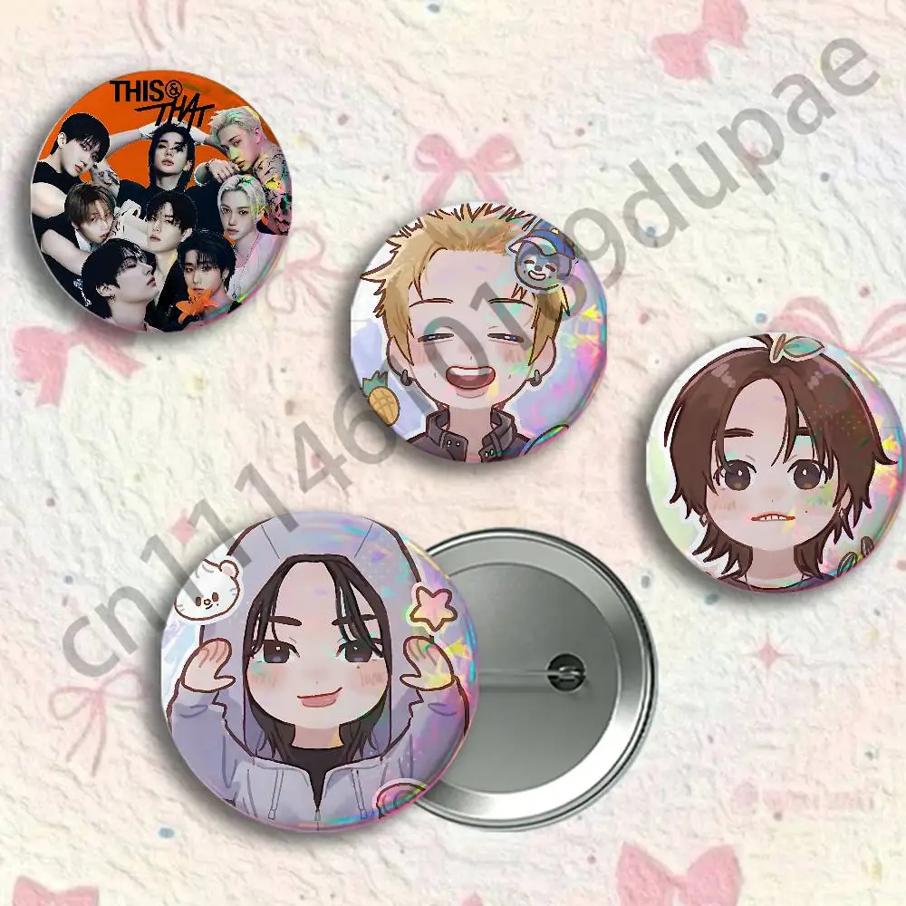 F-Felix Button Pin Single Pack Anime Merch for Ita Bags Badge Collectible Buttons