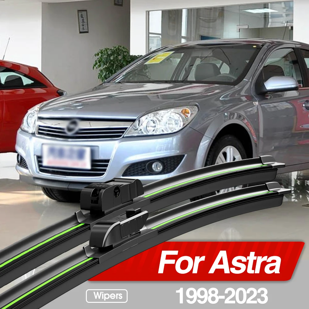 For Opel Astra G H J K L 1998-2023 Front Windshield Wiper Blades 2x Windscreen Window Accessories 1999 2003 2010 2016 2019 2021