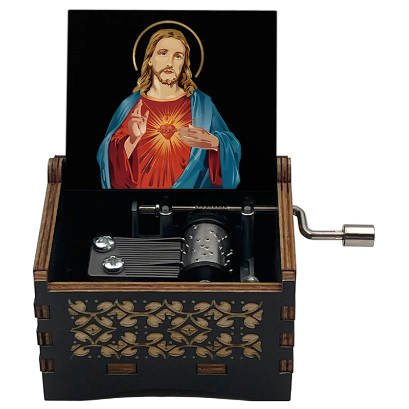 《Amazing Grace》Climax 14-seconds Adapted 18-Tone Music Box Family Gthering Party Gift for Friends