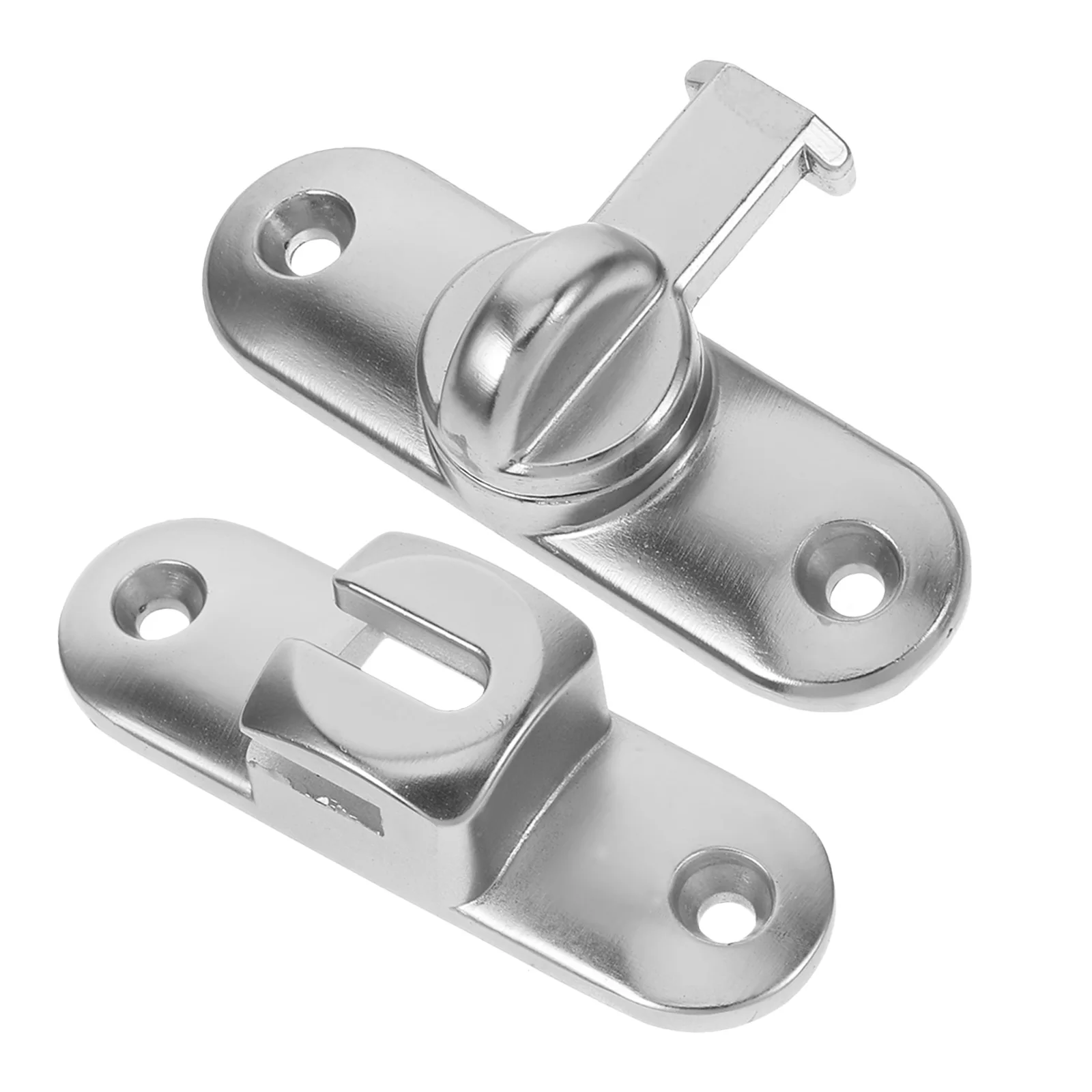 

1 Set Zinc Alloy Barn 90/180 Degree Heavy Duty Sliding For Security Flip Sliding Gate Hardware Barn Latch French Door Lock Shed