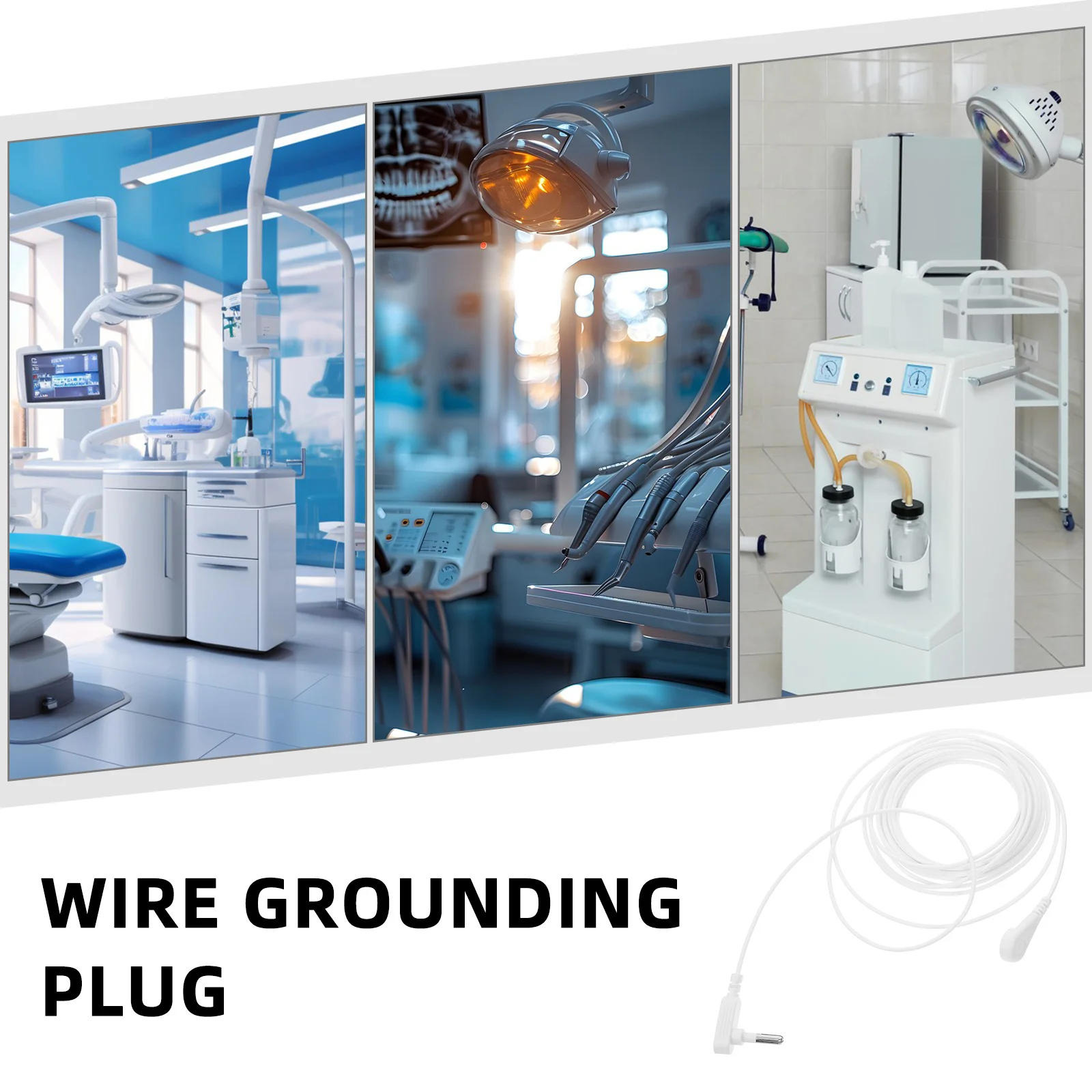 화이트 접지 코드 민감한 장치 사용 시 안전 및 안정성을 위한 신뢰할 수 있는 장비 접지선