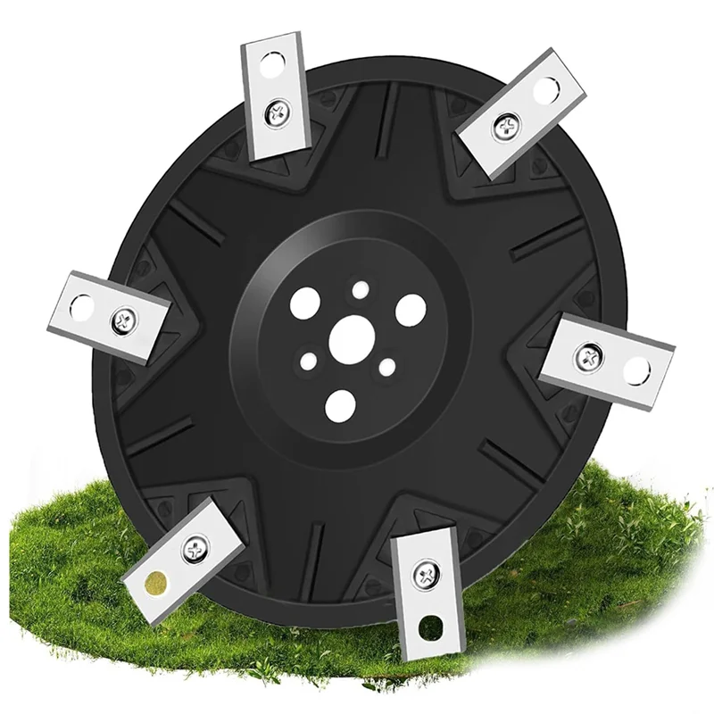 A25F-모어 로봇 교체 블레이드 디스크 6개-Worx Landroid M700 M500 WR167E WR141E용