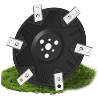 A25F-Mower Robot Replacement Blade Disc 6Pcs–For Worx Landroid M700 M500 WR167E WR141E