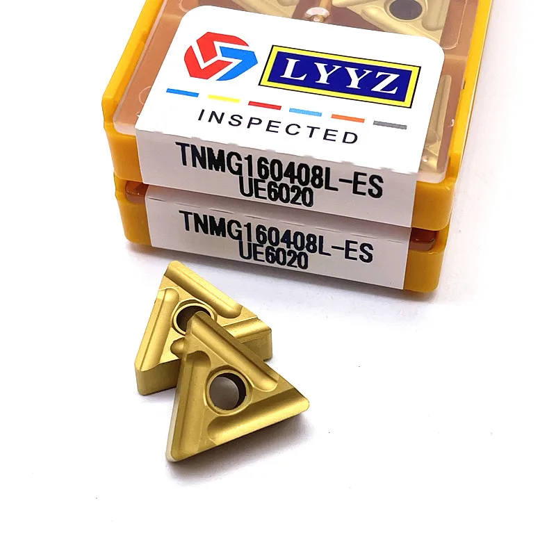 TNMG160404R TNMG160408R TNMG160404L ES VP15TF UE6020 US735 CNC Gốm Kim Loại Cao Cấp Carbide Miếng Dụng Cụ Xay Quay Lưỡi Dao
