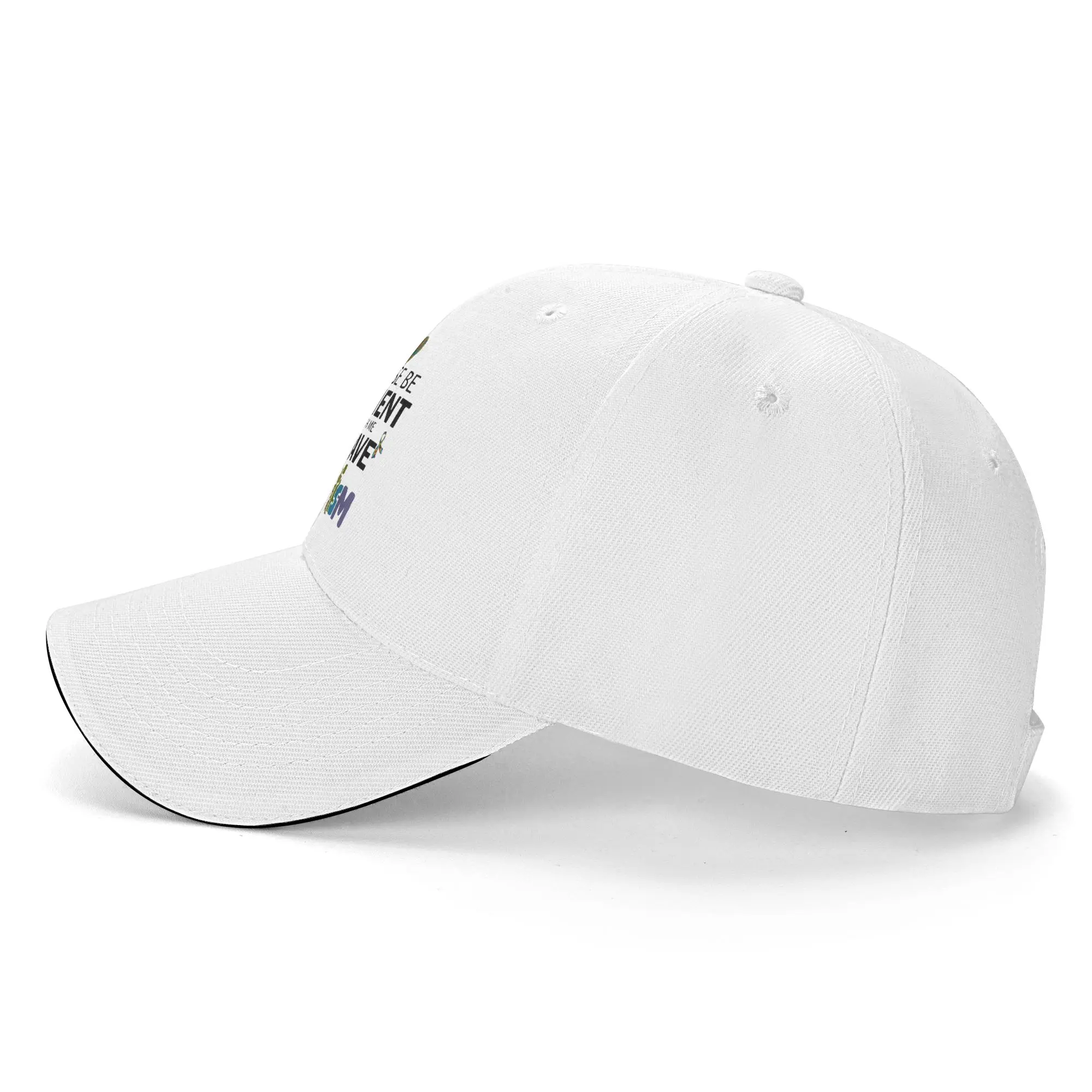 Please Be Patient With Me I Have Autism Sandwich Hat Adult ,Baseball Cap Autism Hat Breathable Snapback Caps Sun Hats Summer Hat