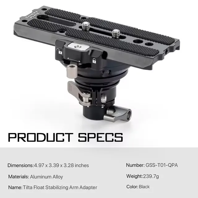 TILTA Float GSS-T01-QPA GSS-T01-DS GSS-T01 Stabilizing Arm for