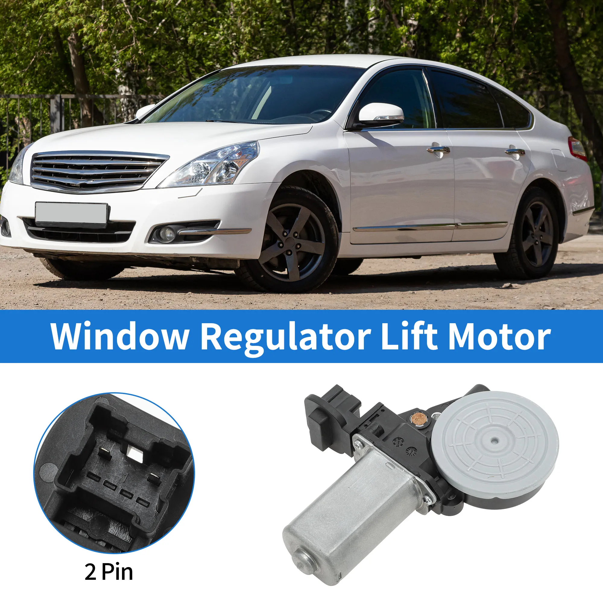 

UXCELL No.80730JN00A Power Window Regulator Lift Motor for Nissan TEANA 2008-2012