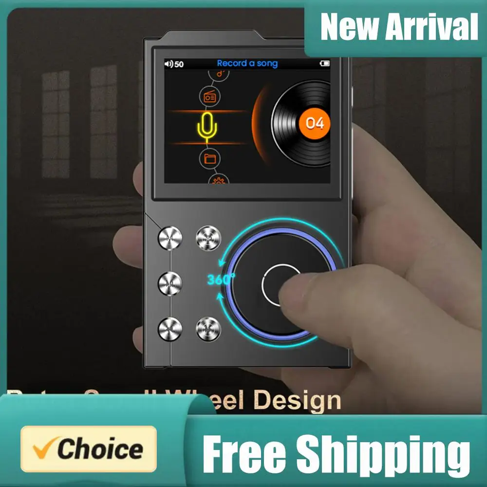 

MP3-плеер Цифровой музыкальный плеер Bluetooth 5.3 Lossless DSD FLAC HD HiFi Портативный MP3-плеер Hi-Fi Звуковой плеер Звуковой музыкальный плеер